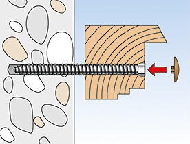 Fischer kozijnschroef FFSZ CK montage - Doe het zelf, Dhz-proshop